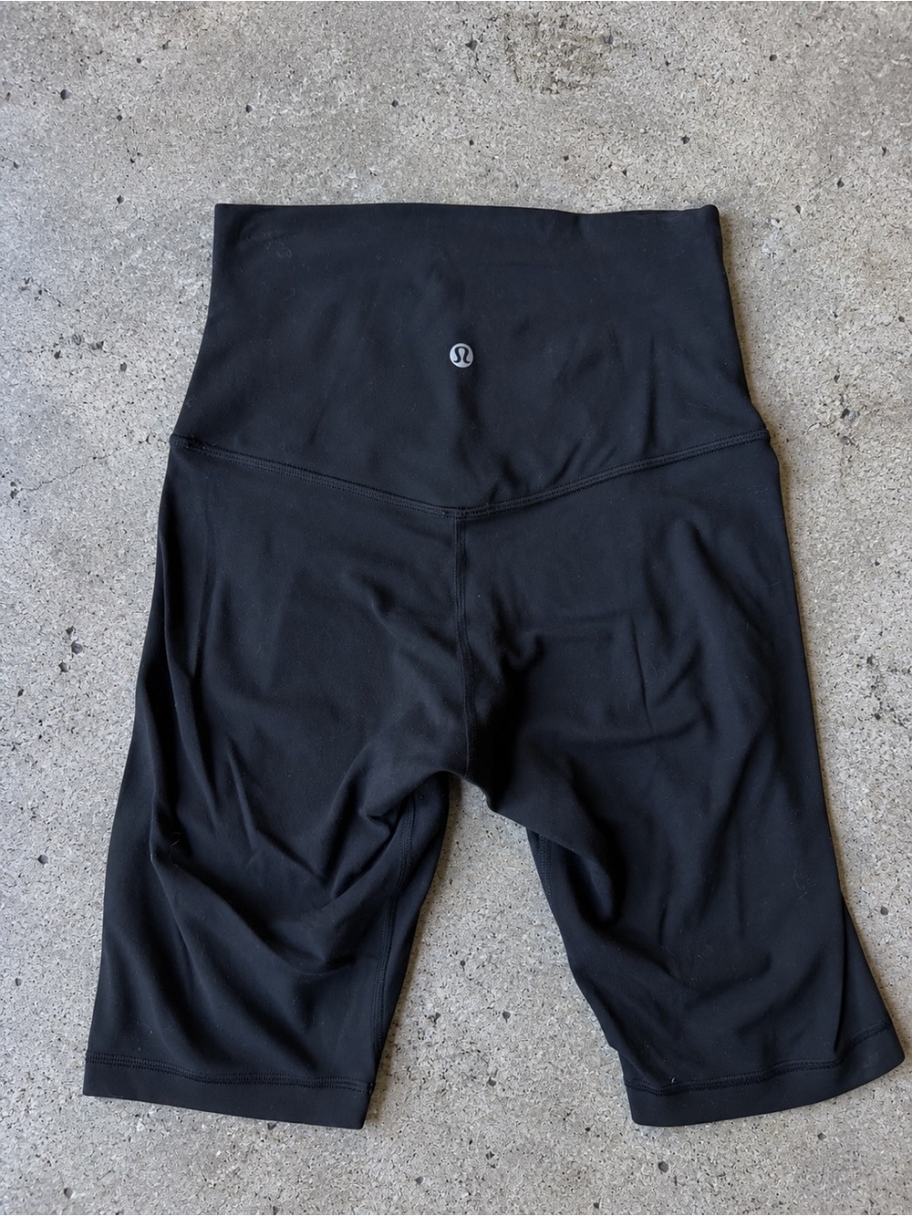 lululemon athletica Black High-Waist Bike Shorts